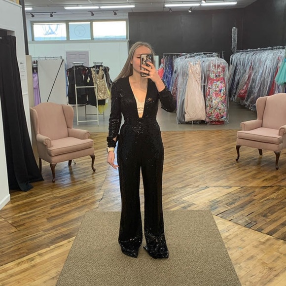Clarisse Prom Jumpsuit - Picture 1 of 4